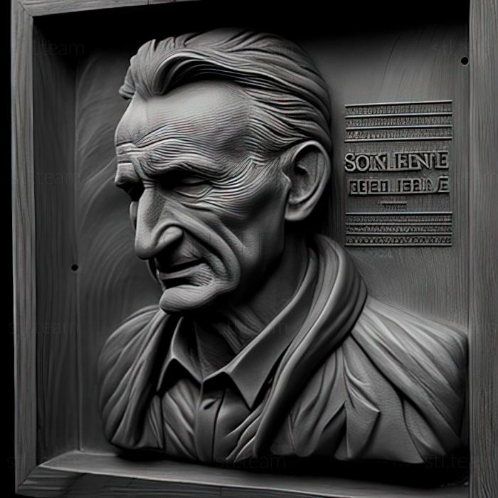 3D model Oscar Schindler Schindlers List Liam Neeson (STL)